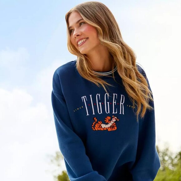 DISNEY Unisex Tigger Pullover Sweatshirt for Adults Winnie the Pooh Size 3XL - Picture 2 of 13
